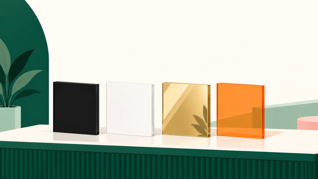 Which Acrylic Letter Finish Suits Your Shop or Office: Matte, Gloss or Mirror?