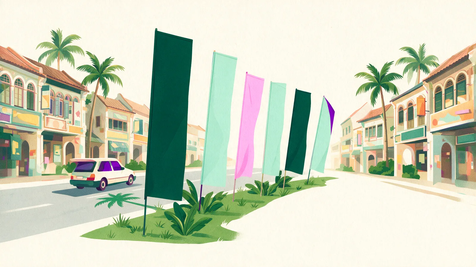 Bunting Printing in Malaysia: Sizes, Materials and Prices