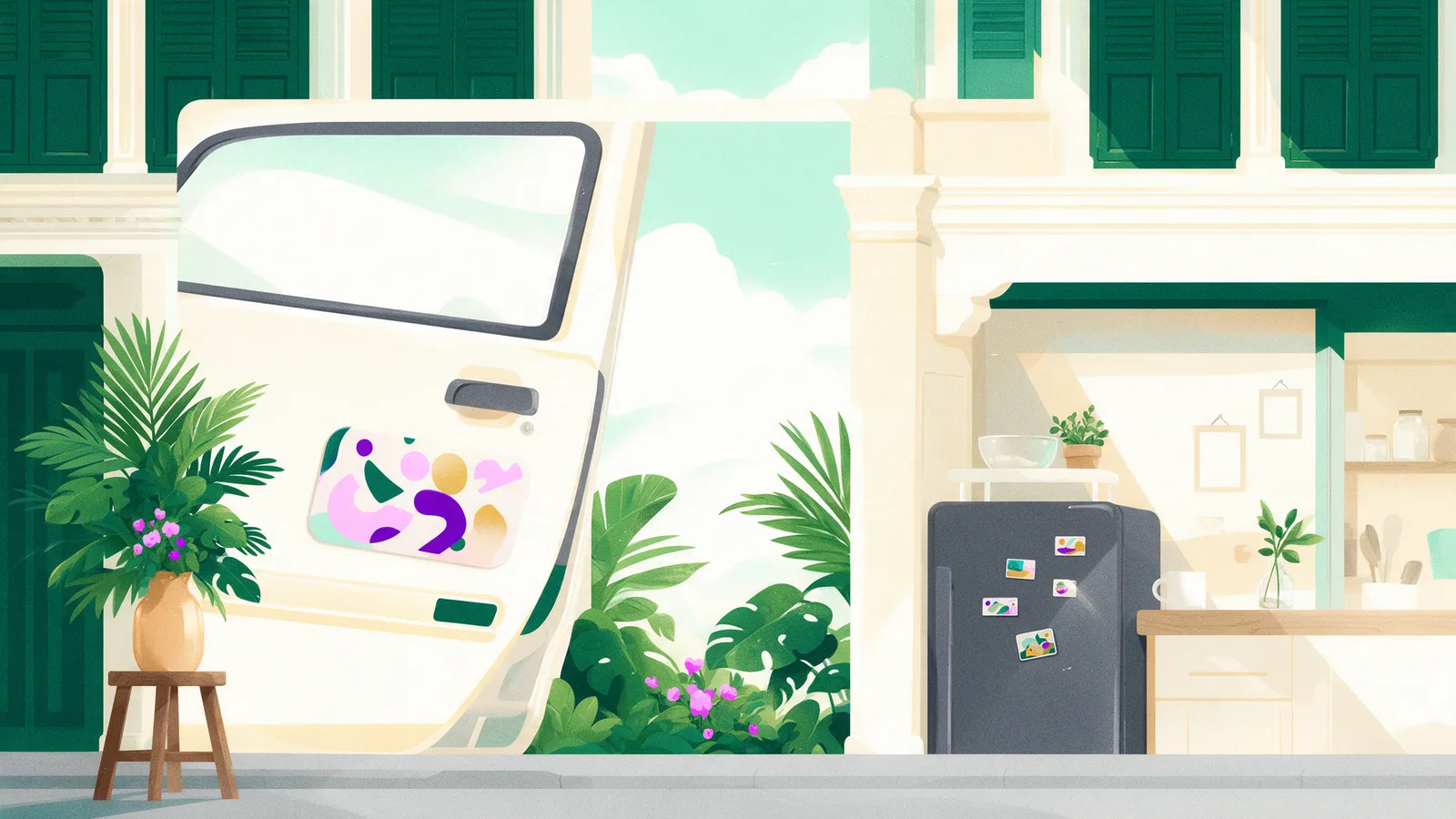 Magnetic Sticker Printing in Malaysia: Car Door Magnets, Fridge Magnets and Whiteboard Magnets, with Sizes and Prices
