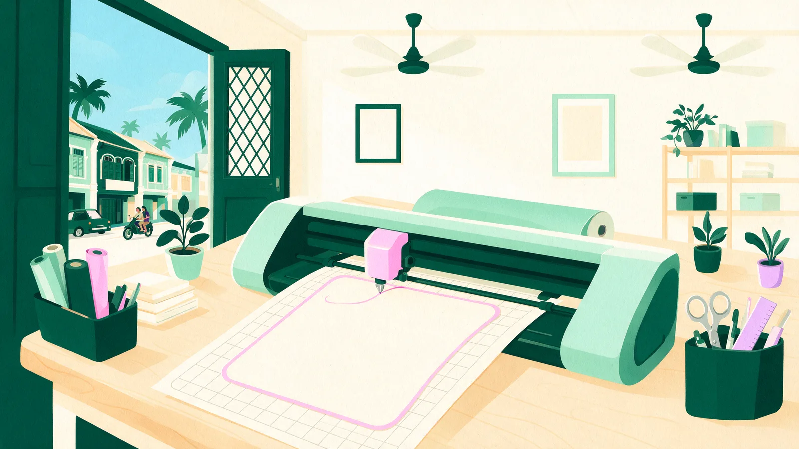 Sticker Printing in Malaysia: Materials, Sizes and Prices