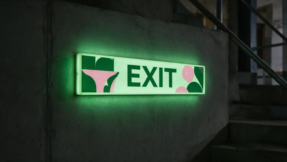 Glow in the Dark Sign