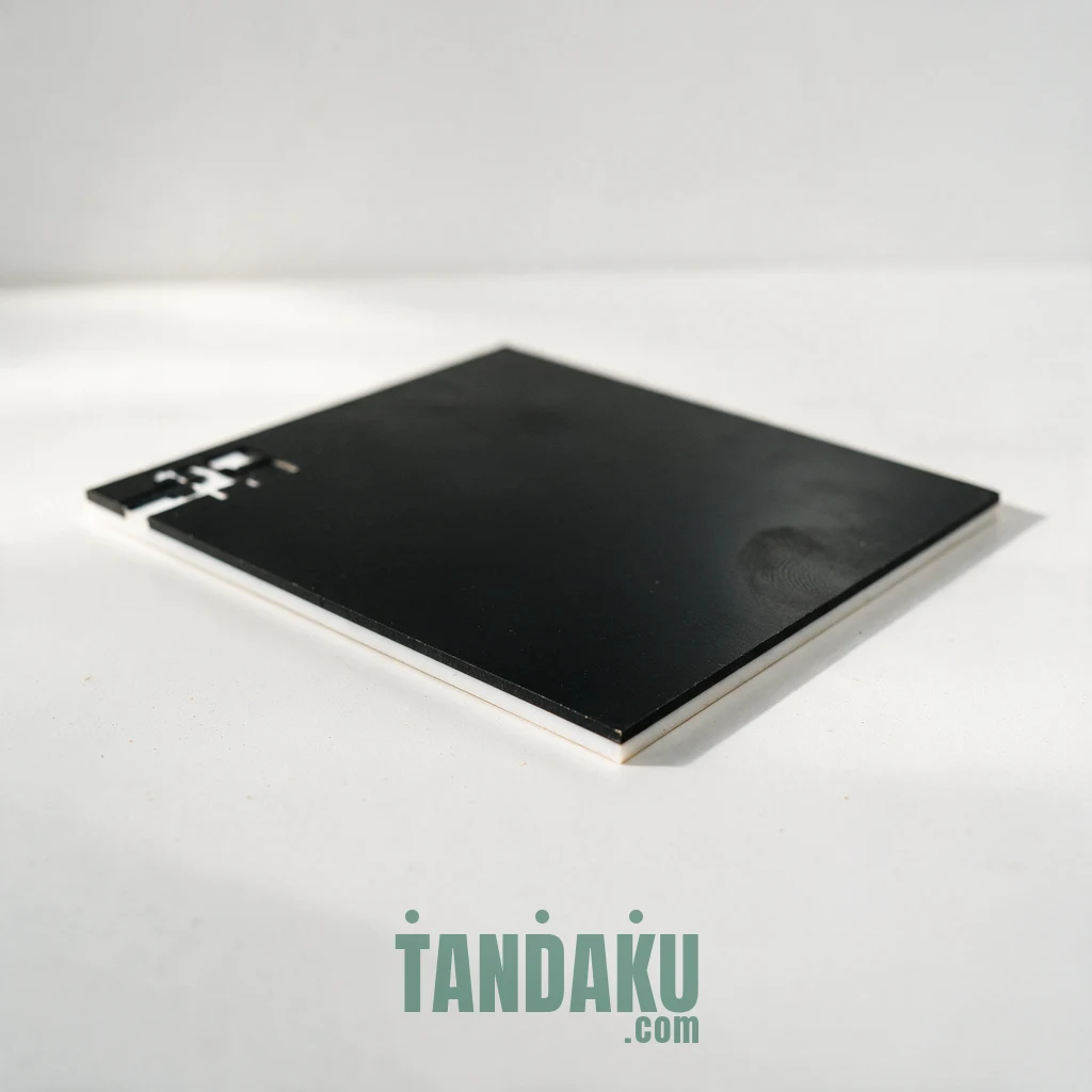1.5mm Laser Board - Black Face, White Core