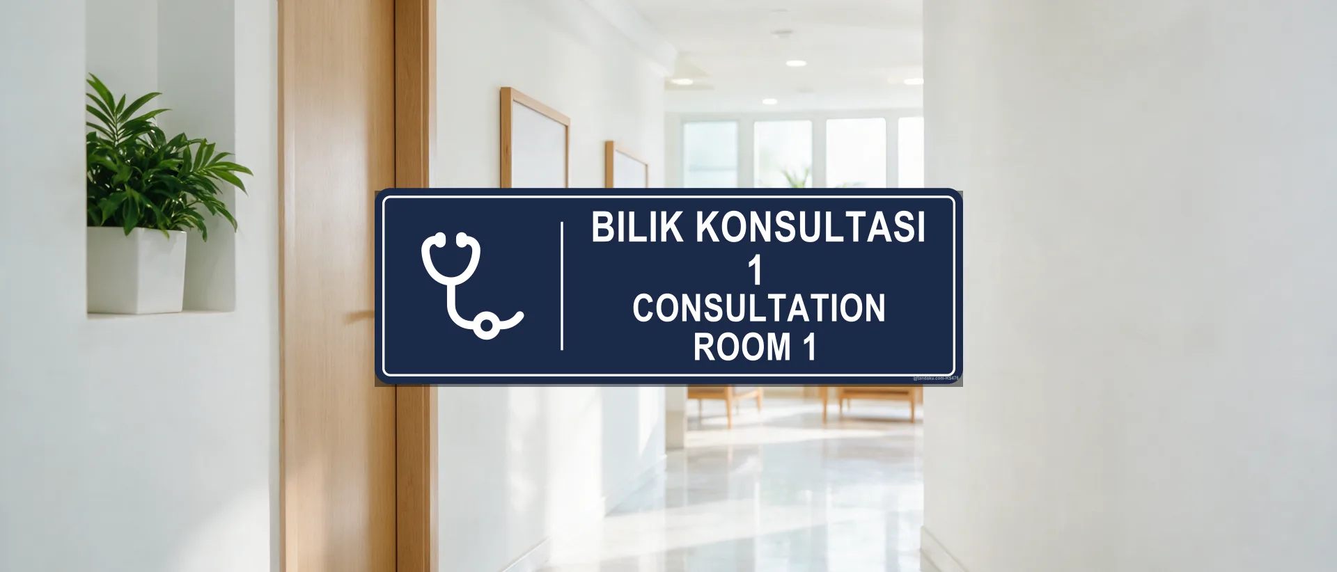 Clinic Signs — example installed in Malaysia