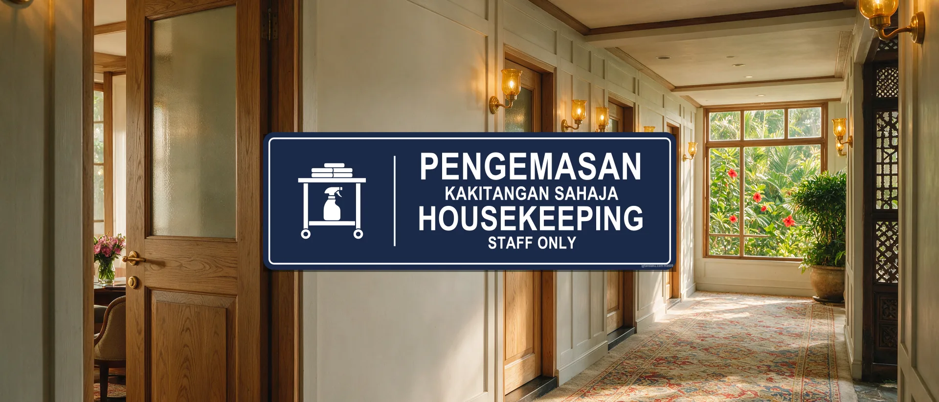 Hotel Signs — example installed in Malaysia