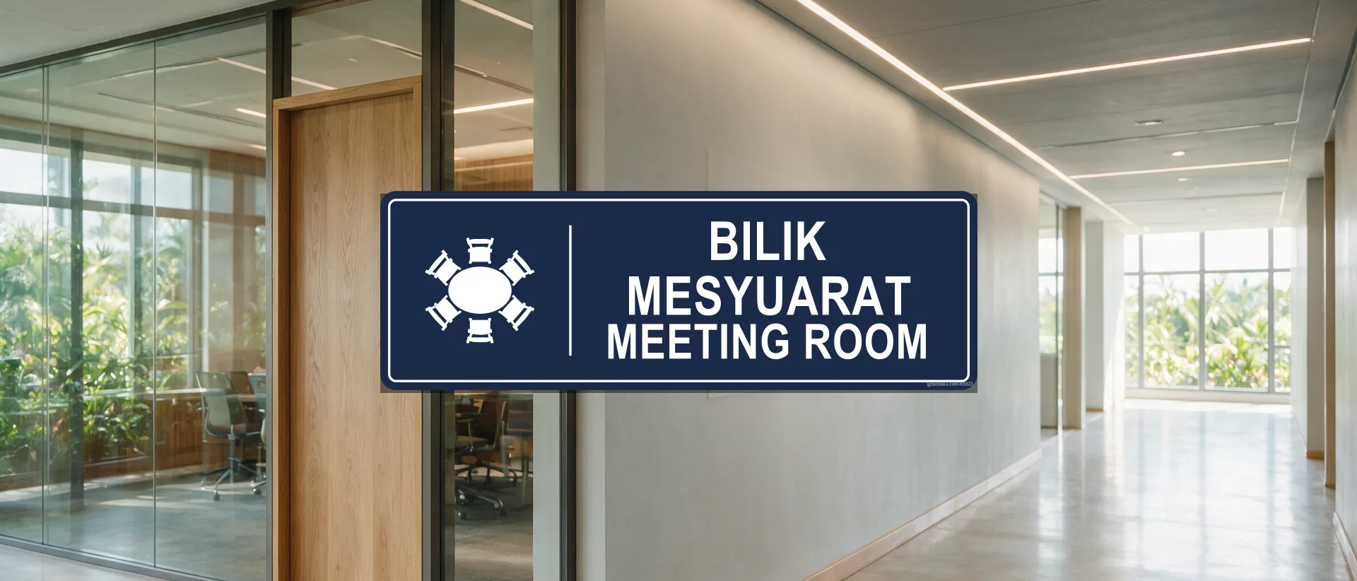 Office Signs — example installed in Malaysia