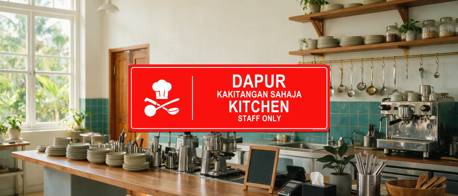 Restaurant Signs — example installed in Malaysia