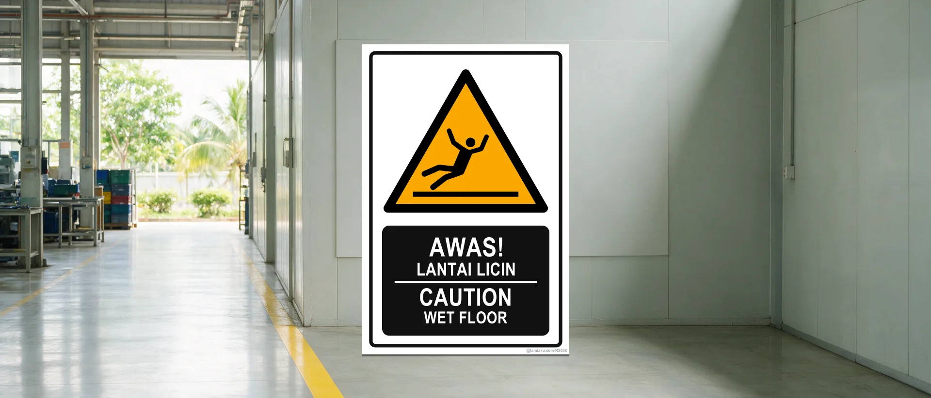 Warning Signs — example installed in Malaysia