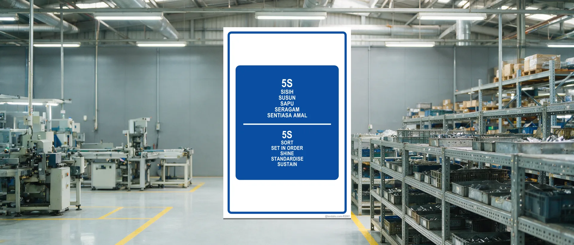 5S & Workplace Boards — example installed in Malaysia
