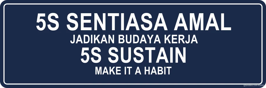 5s Sentiasa Amal Sustain Plate