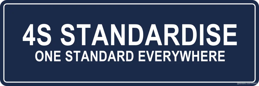 4S STANDARDISE — English