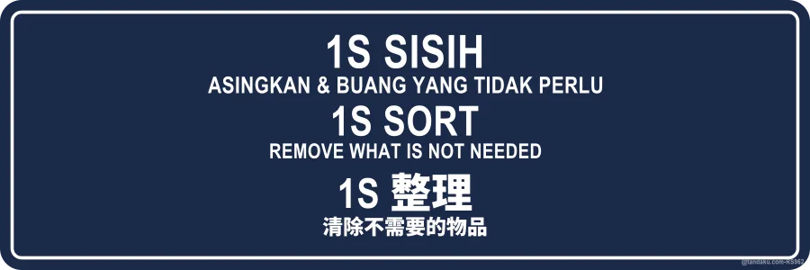 1S SORT — BM + EN + 中文