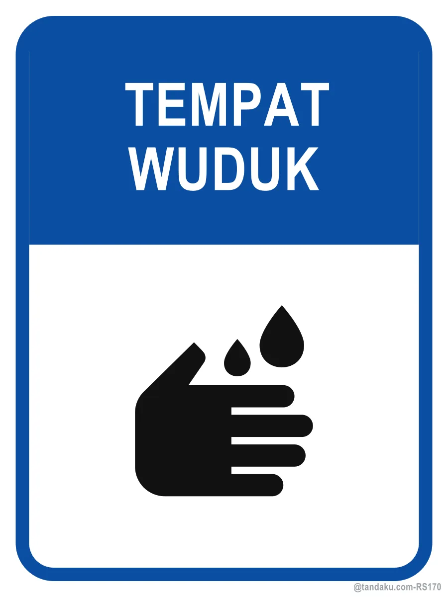 ABLUTION AREA — Bahasa Malaysia