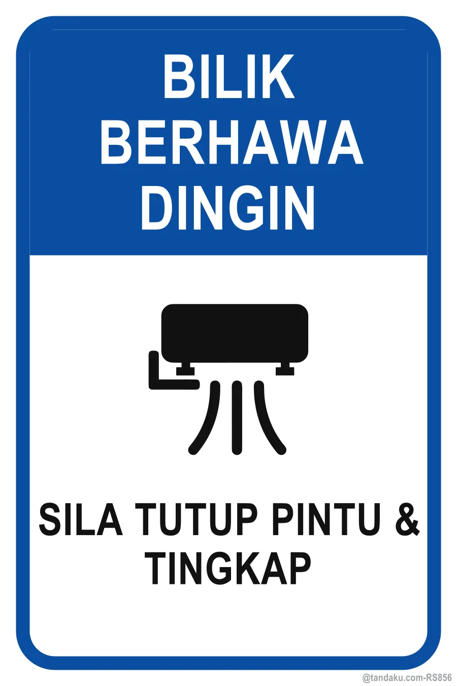 AIR-CONDITIONED ROOM — Bahasa Malaysia