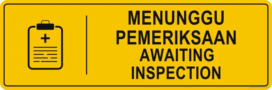 Awaiting Inspection Area