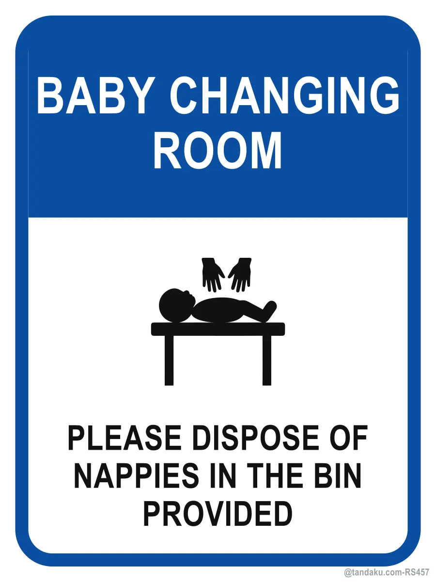 BABY CHANGING ROOM — English