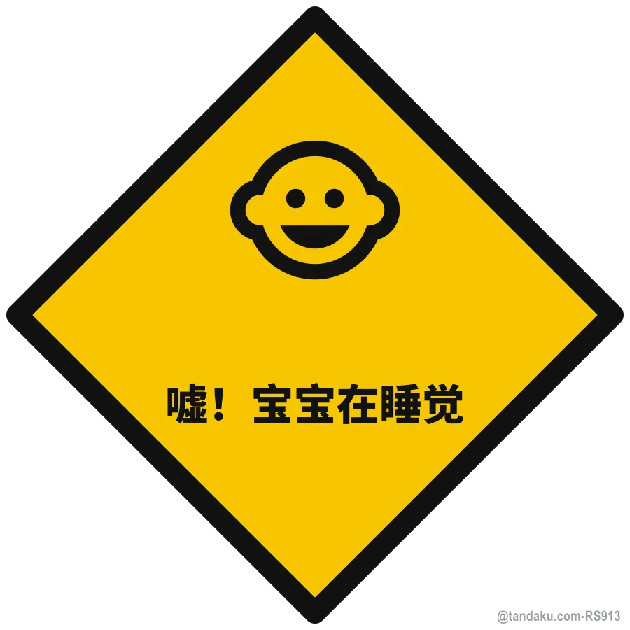 SHH! BABY SLEEPING — 中文