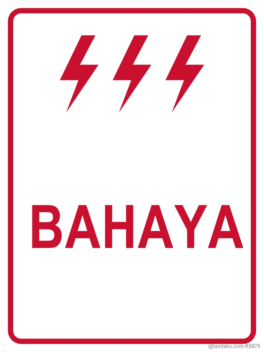DANGER — Bahasa Malaysia