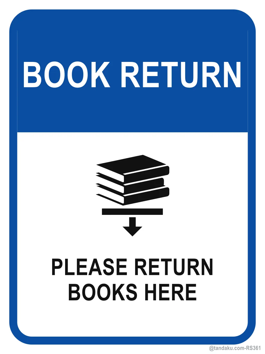 BOOK RETURN — English