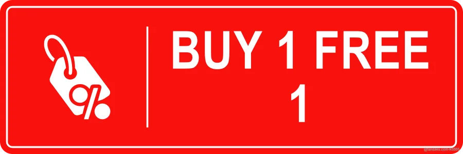 BUY 1 FREE 1 — English