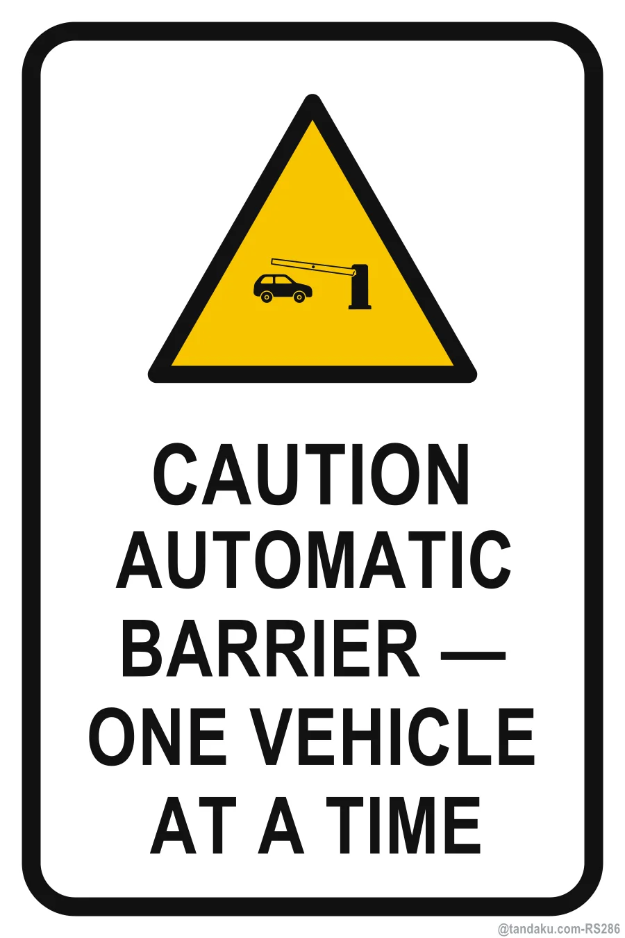 CAUTION — English