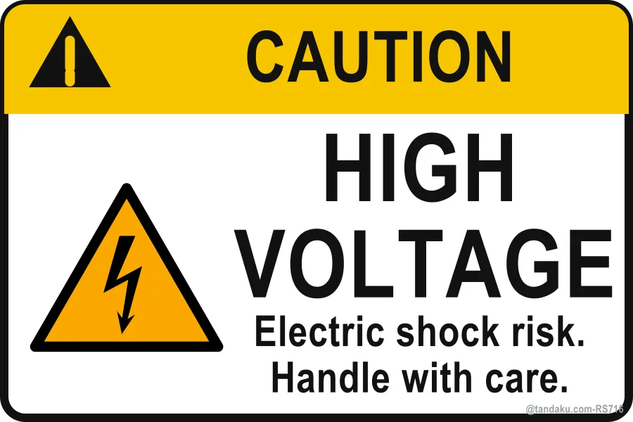 HIGH VOLTAGE — English
