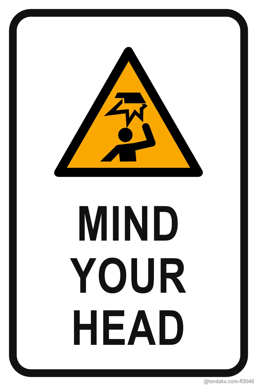 MIND YOUR HEAD — English