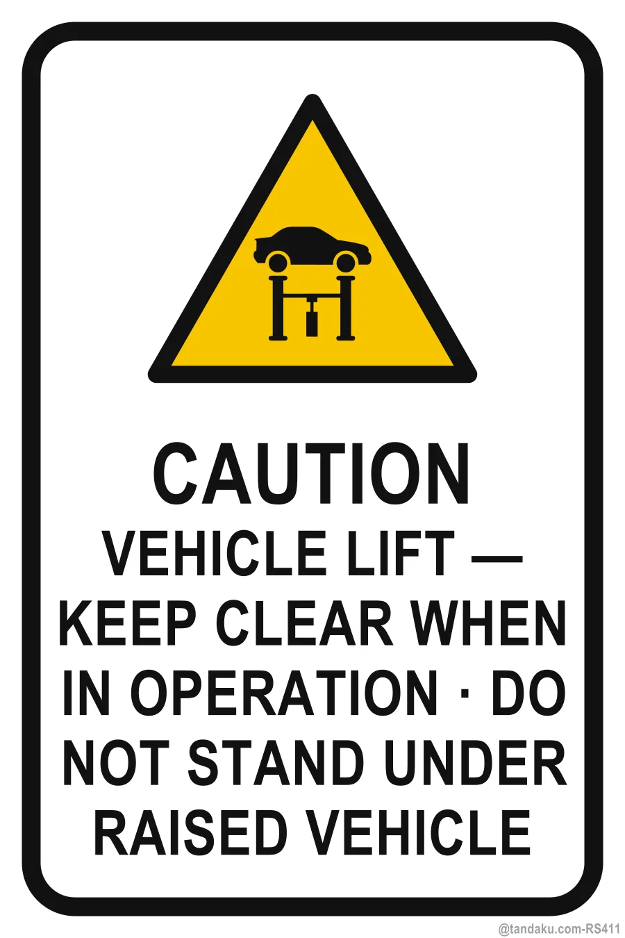 CAUTION — English