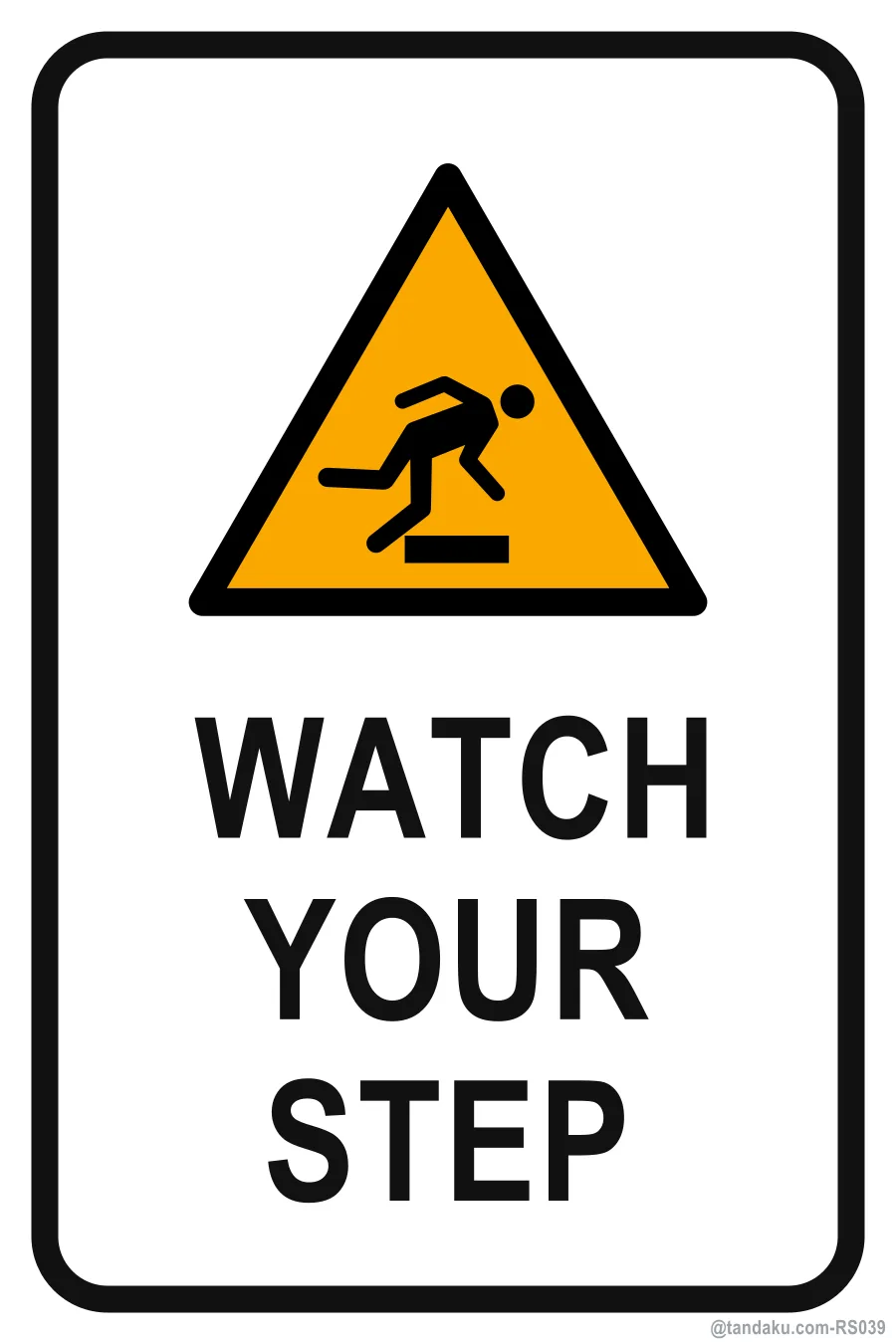 WATCH YOUR STEP — English
