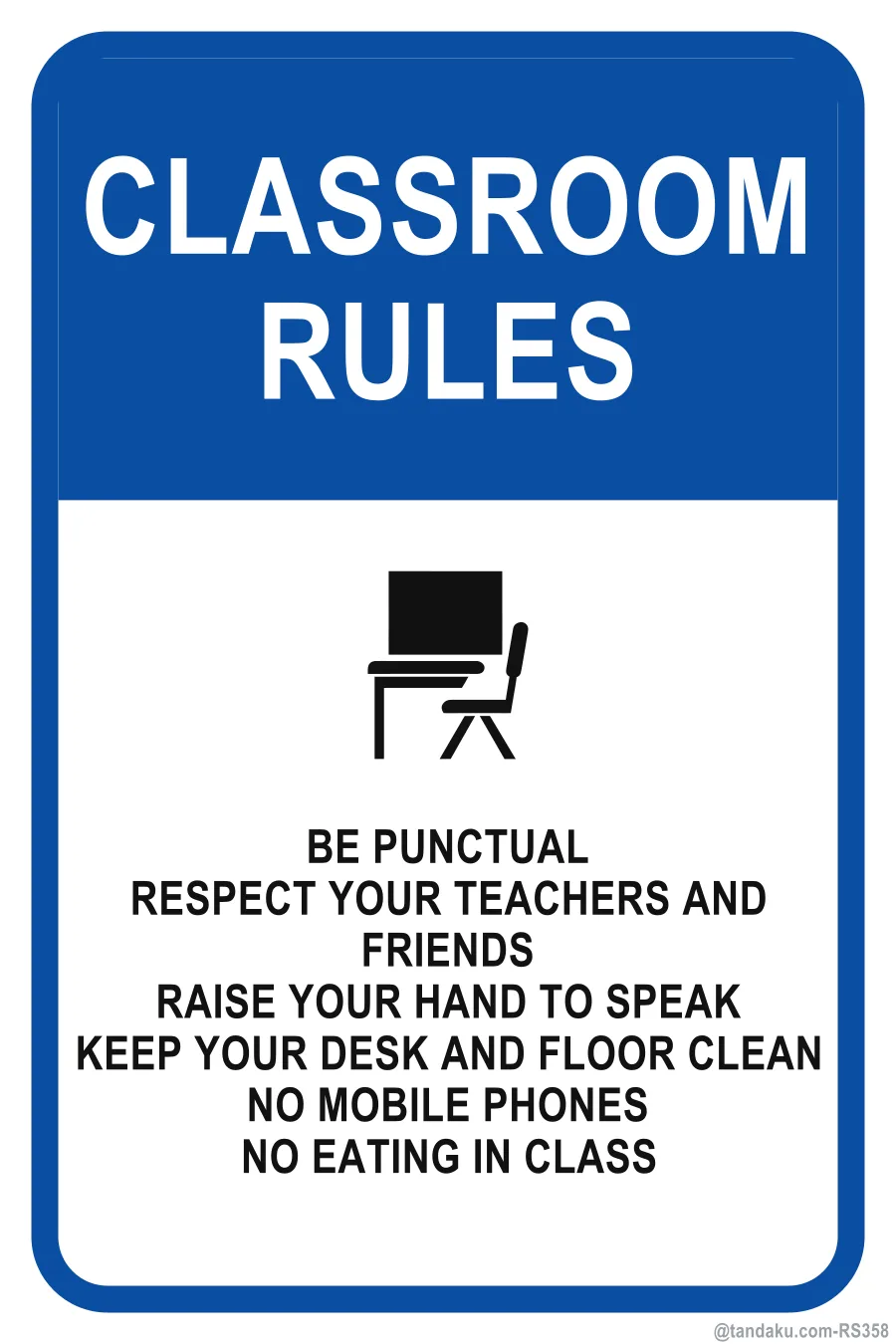 CLASSROOM RULES — English