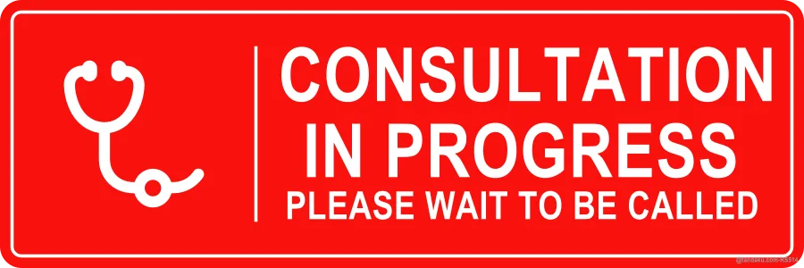 CONSULTATION IN PROGRESS — English