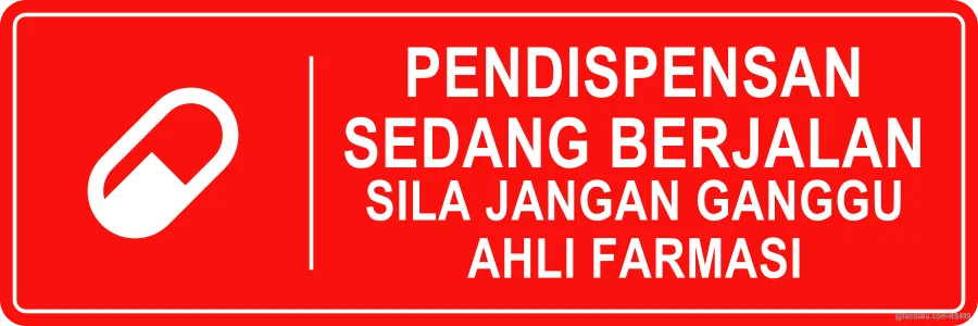 DISPENSING IN PROGRESS — Bahasa Malaysia