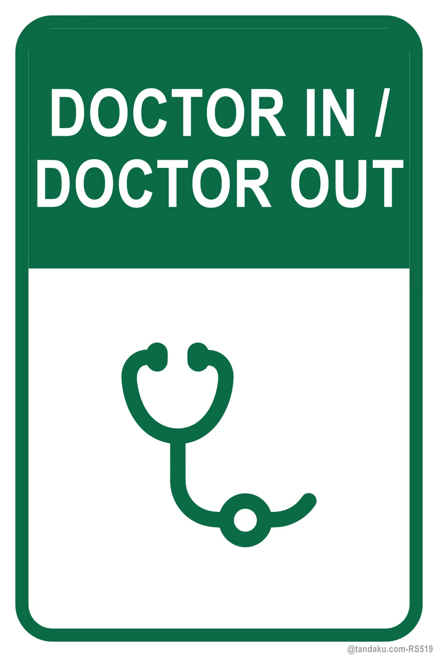 DOCTOR IN / DOCTOR OUT — English