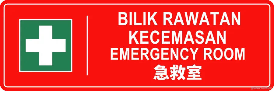 EMERGENCY ROOM — BM + EN + 中文