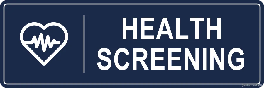 HEALTH SCREENING — English