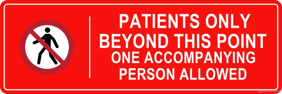 PATIENTS ONLY BEYOND THIS POINT — English