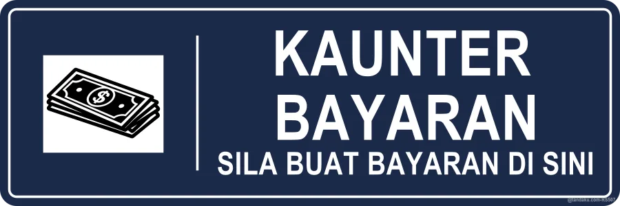 PAYMENT COUNTER — Bahasa Malaysia