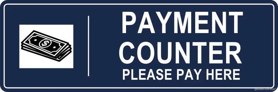 PAYMENT COUNTER — English