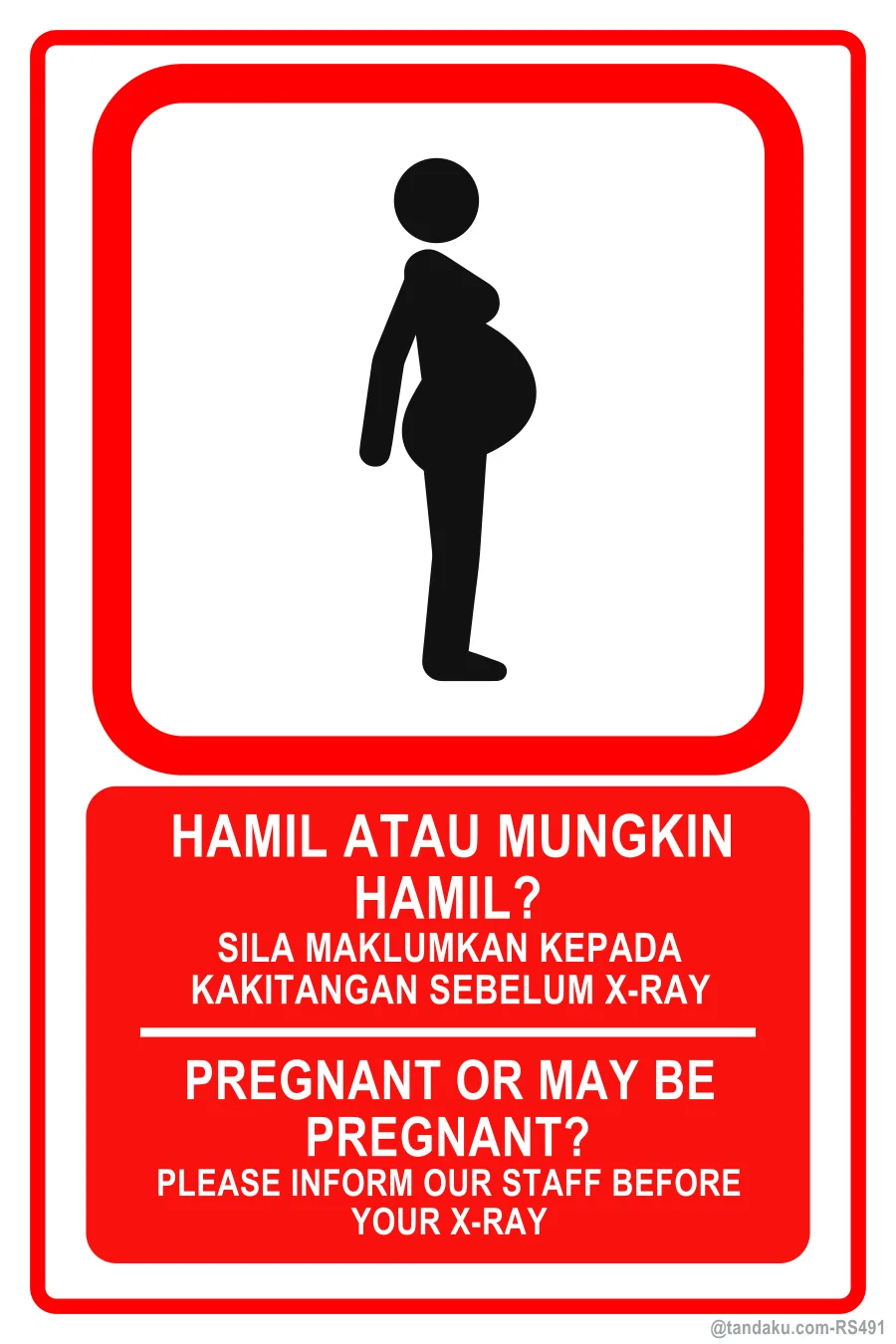 Clinic Pregnant Inform Before Xray