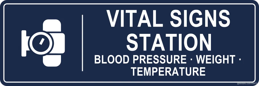 VITAL SIGNS STATION — English
