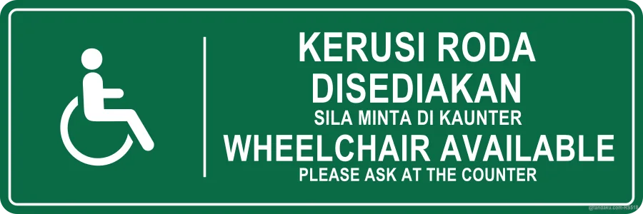 Clinic Wheelchair Available