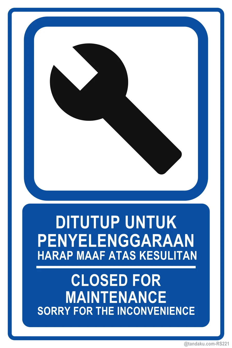 Closed For Maintenance