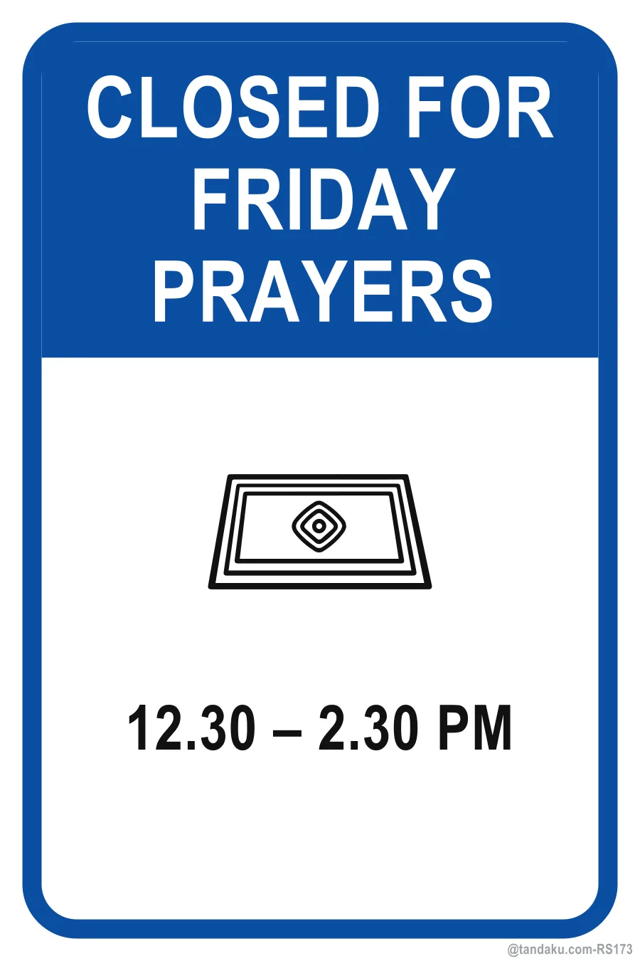 CLOSED FOR FRIDAY PRAYERS — English