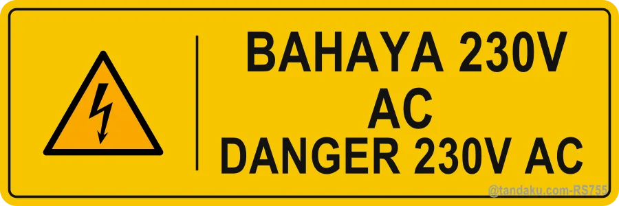Danger 230v Ac