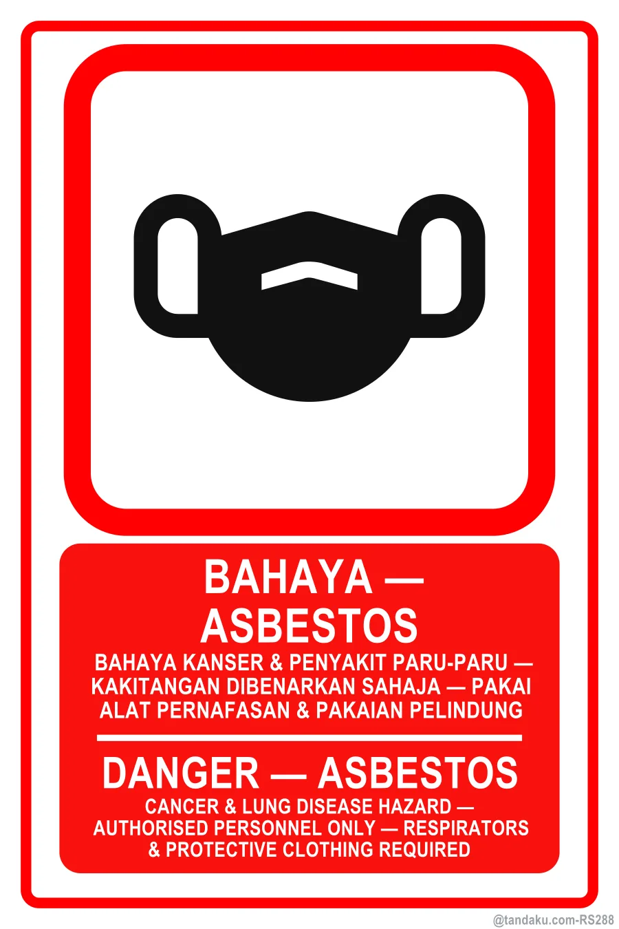 Danger Asbestos