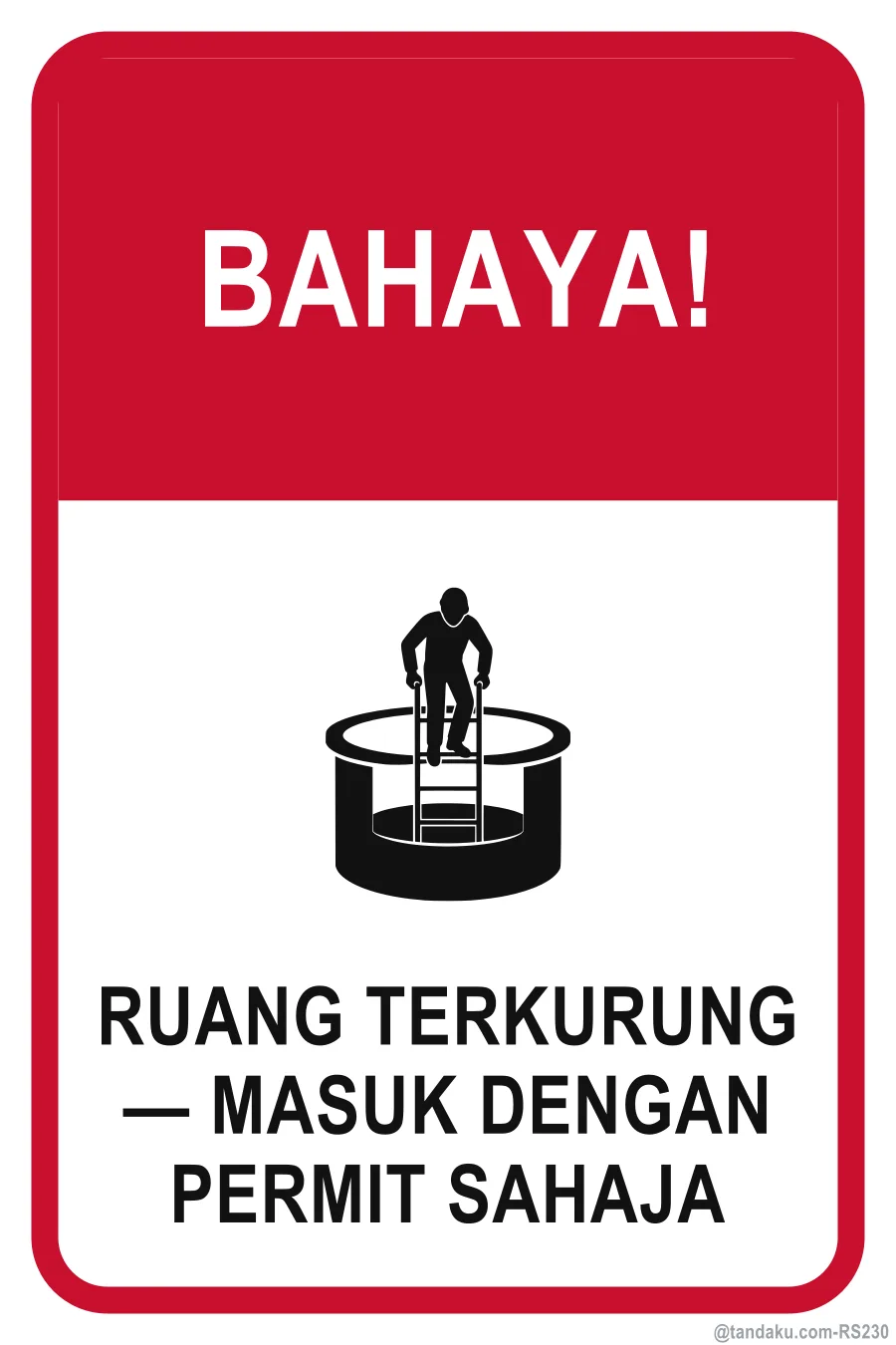 DANGER — Bahasa Malaysia