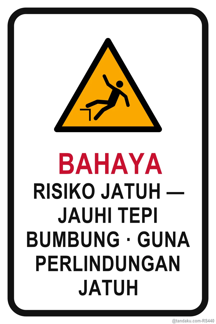 DANGER — Bahasa Malaysia