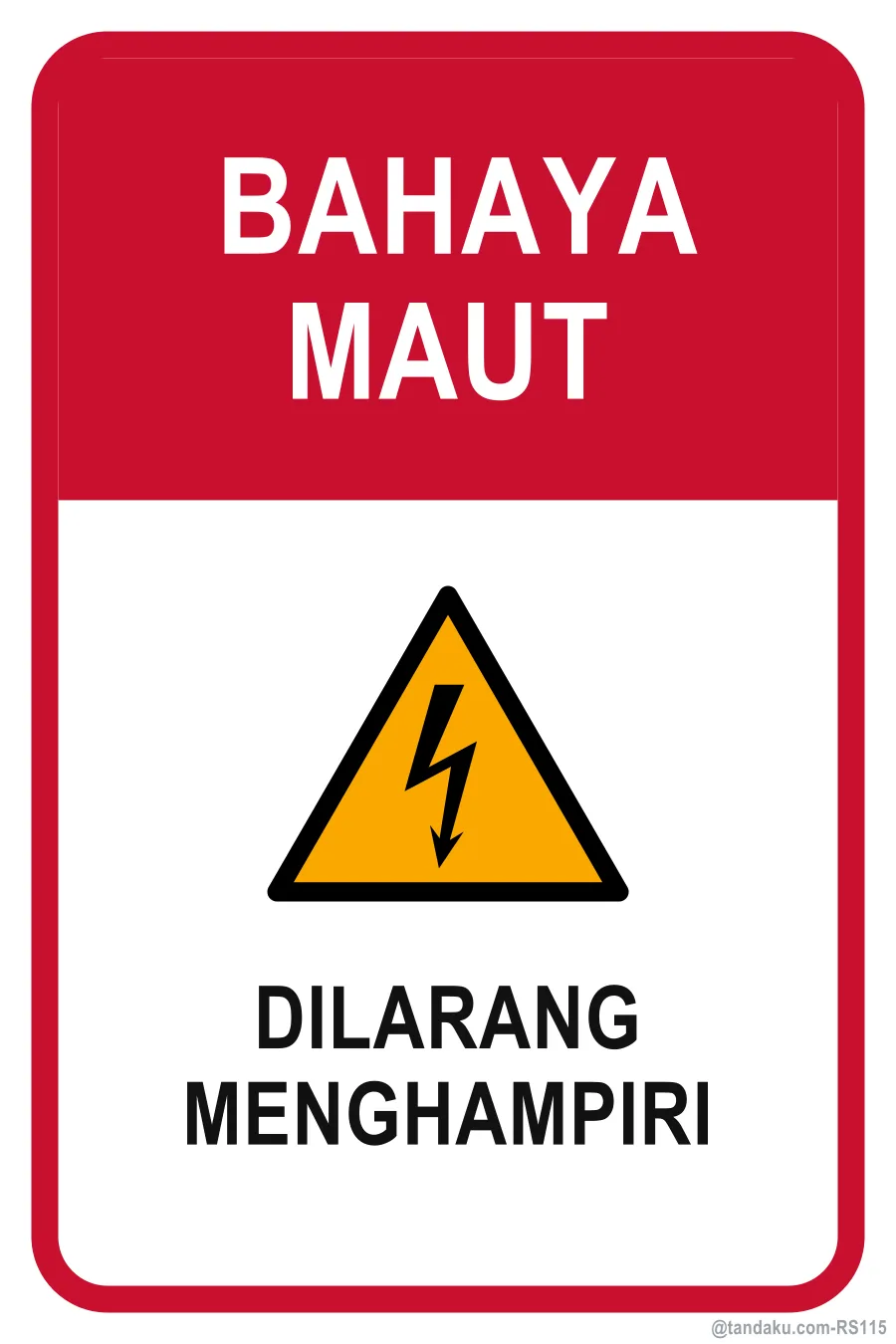 DANGER OF DEATH — Bahasa Malaysia