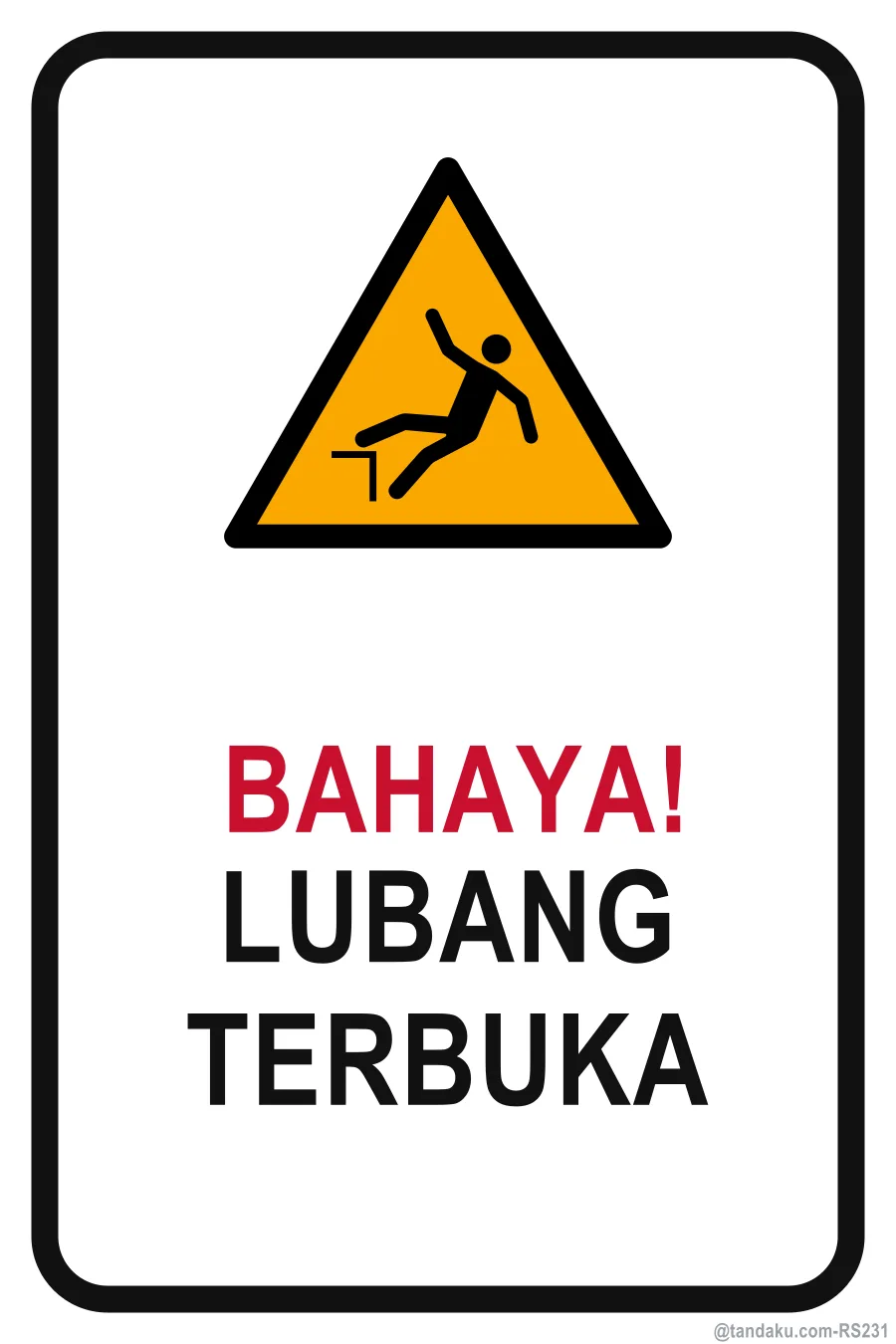 DANGER — Bahasa Malaysia