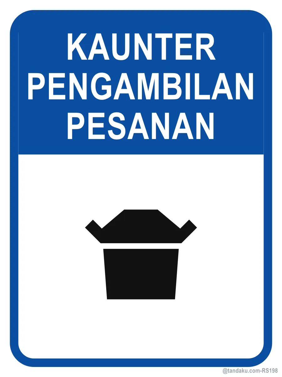 DELIVERY & TAKEAWAY PICK-UP — Bahasa Malaysia