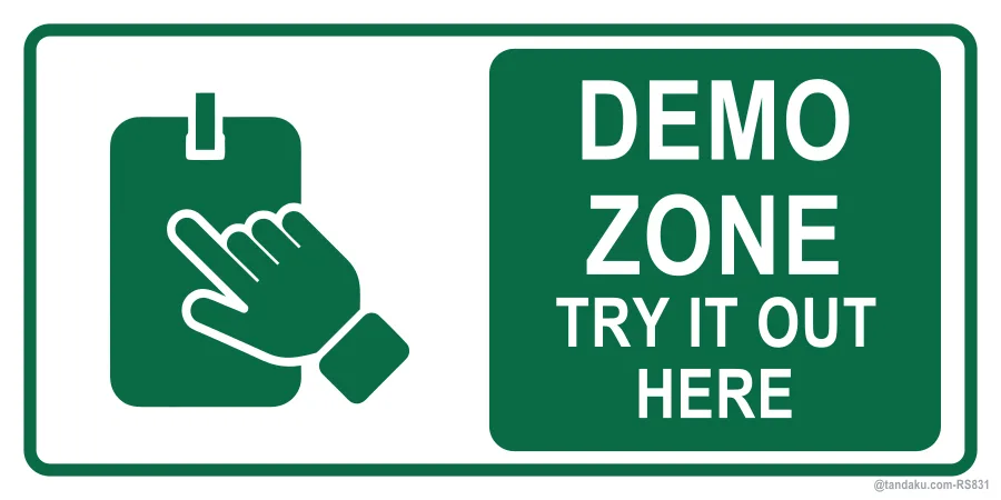 DEMO ZONE — English
